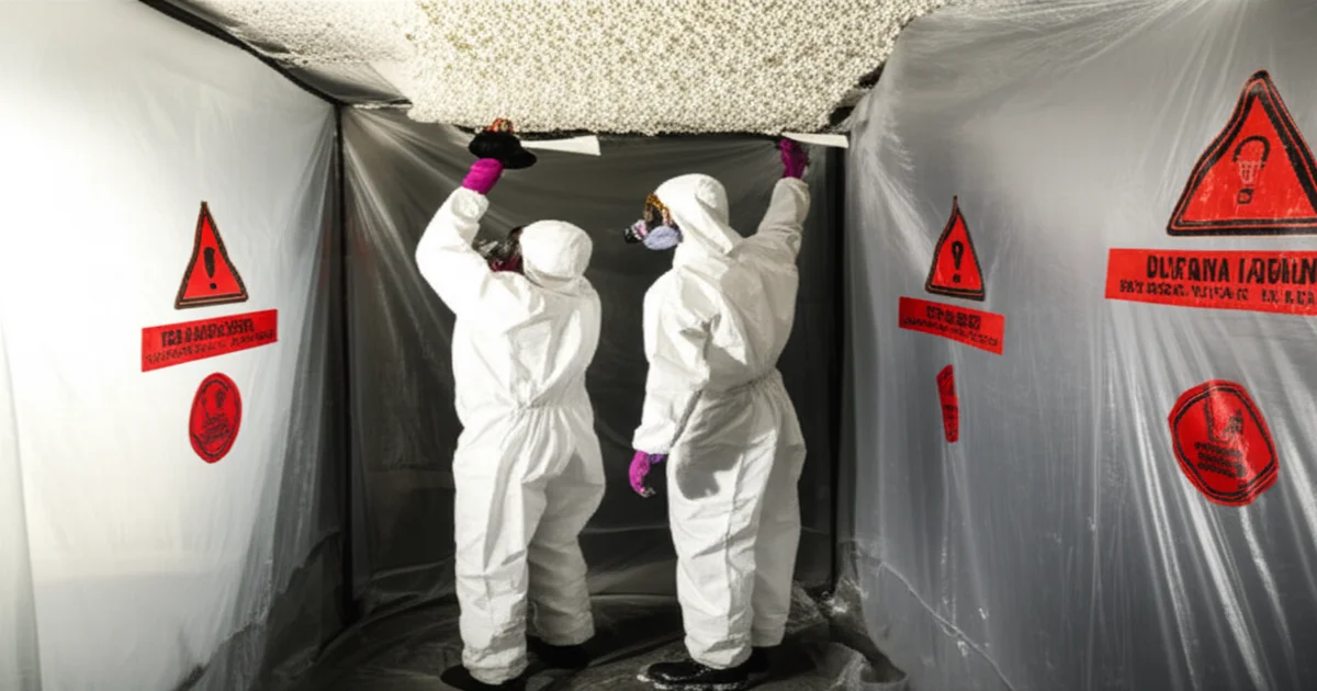 Asbestos Ceiling Removal in Toronto
