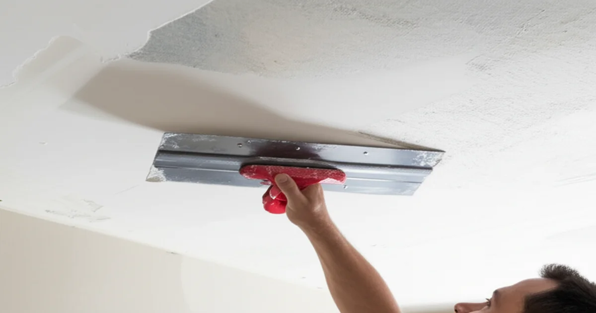 Popcorn Ceiling Removal in Davisville