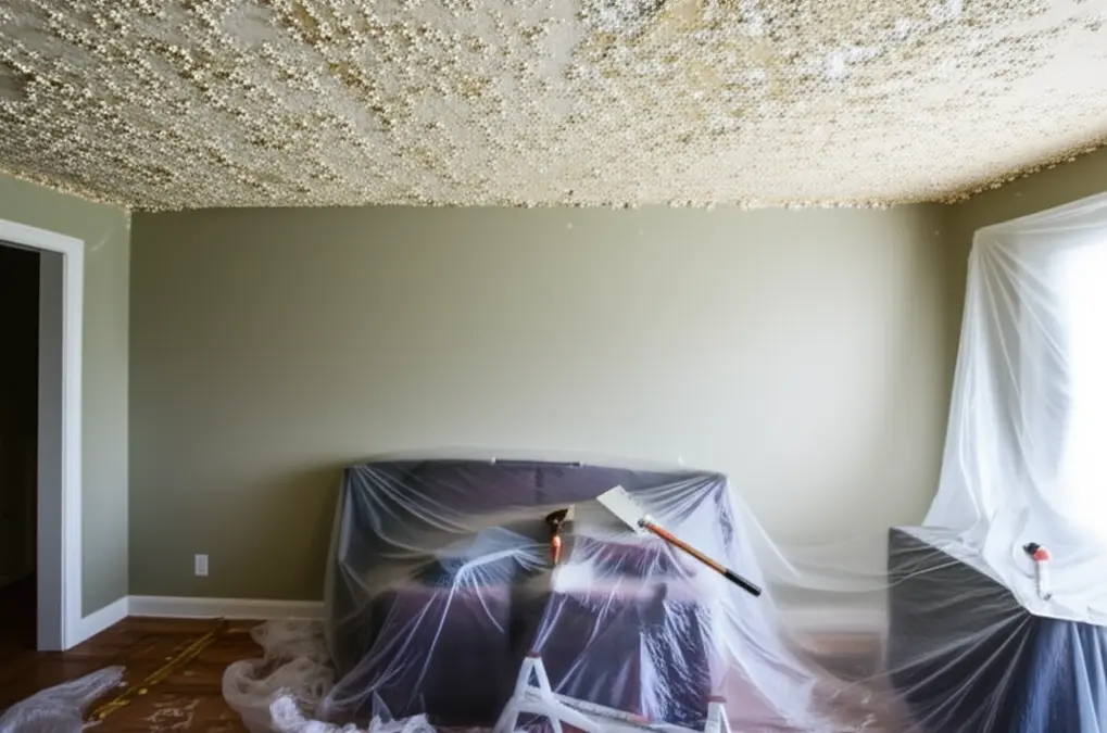 How Long Does Popcorn Ceiling Removal Take?