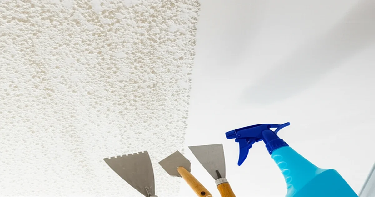Popcorn Ceiling Removal in North York