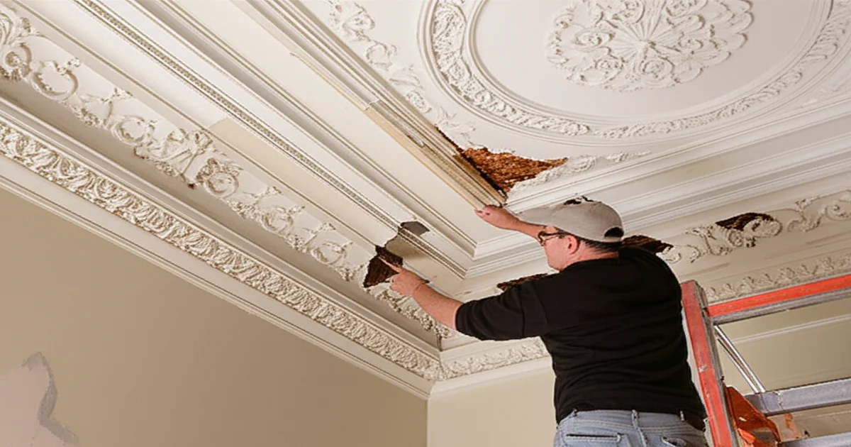 Popcorn Ceiling Removal in Pickering