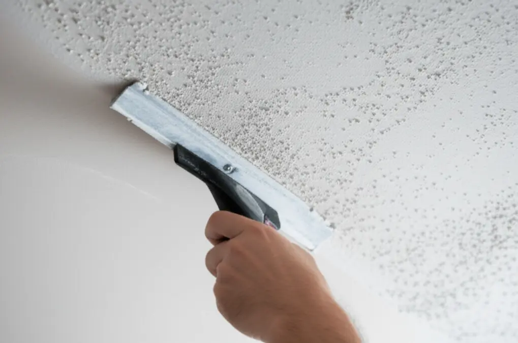 Popcorn Ceiling Removal in Barrie