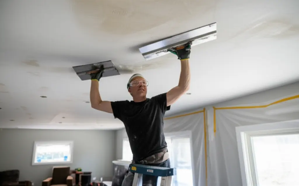 Popcorn Ceiling Removal in Keswick