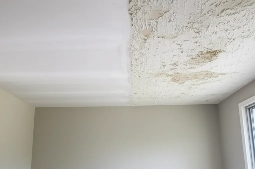Popcorn Ceiling Removal in Leaside