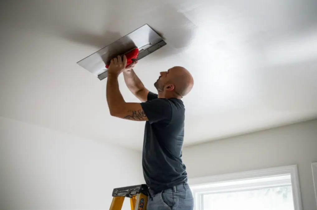 Popcorn Ceiling Removal in Maple