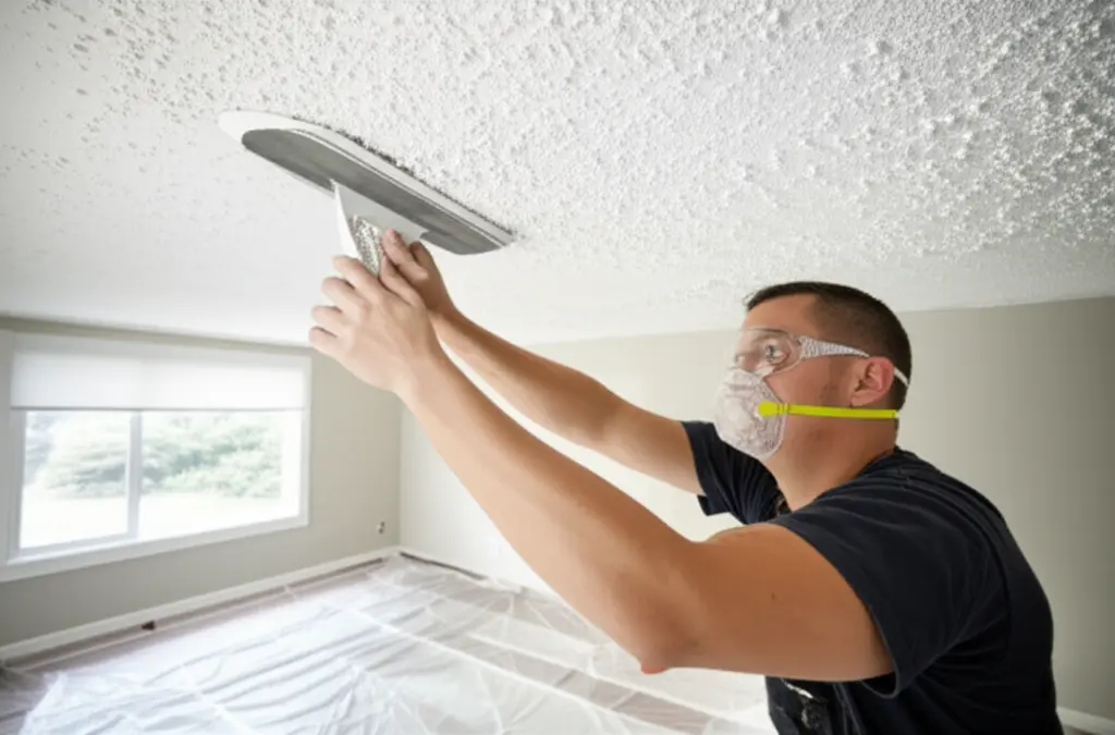 Popcorn Ceiling Removal in Georgetown